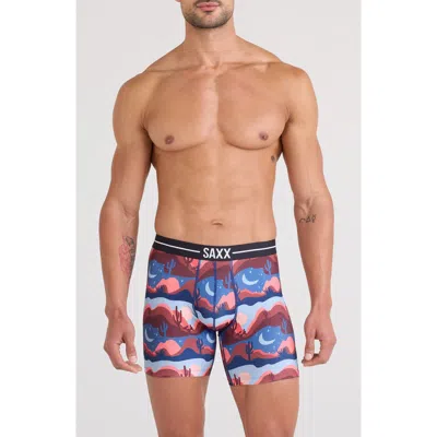 Saxx Volt Breathable Sim Fit Mesh Boxer Briefs In Multi