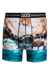 Saxx Volt Breathable Sim Fit Mesh Boxer Briefs In Multi
