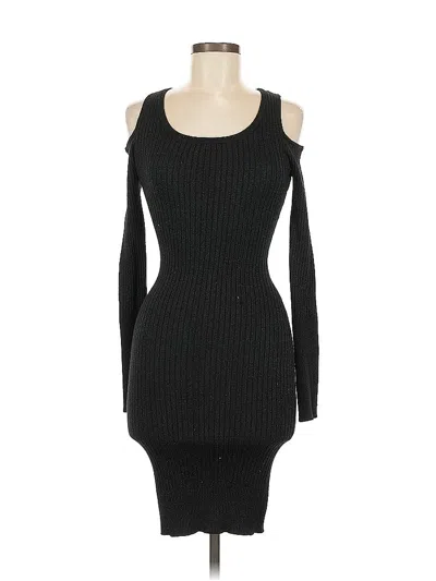 Pre-owned Say What Cocktail Dress In Black