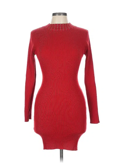 Pre-owned Say What Cocktail Dress In Red