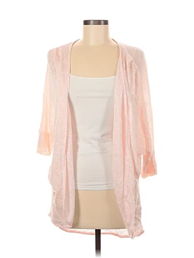 Pre-owned Say What Kimono In Pink