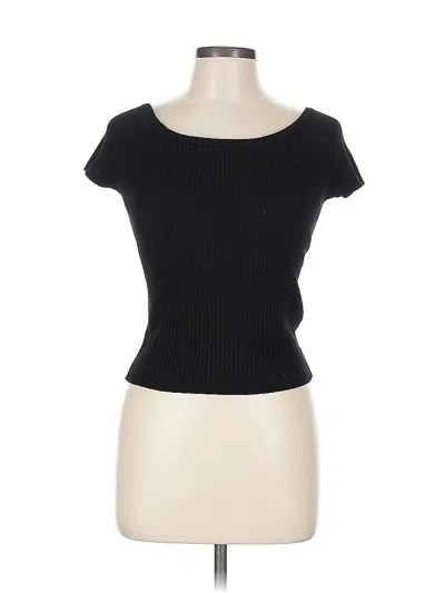 Pre-owned Say What Short Sleeve T-shirt In Black