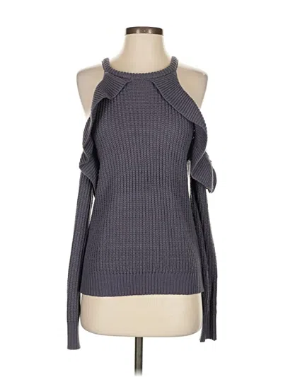 Pre-owned Say What Sweater Vest In Gray