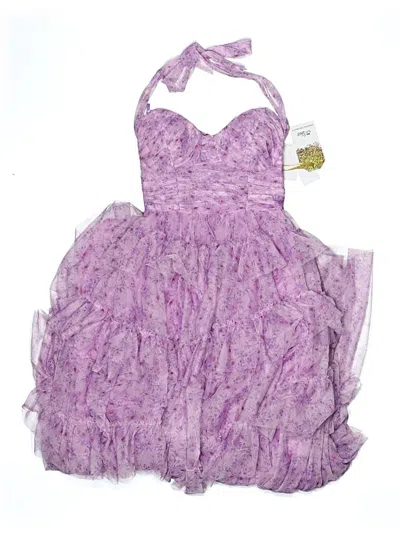Say Yes To The Dress Cocktail Dress In Purple