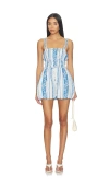 Saylor Adilah Romper In Blue