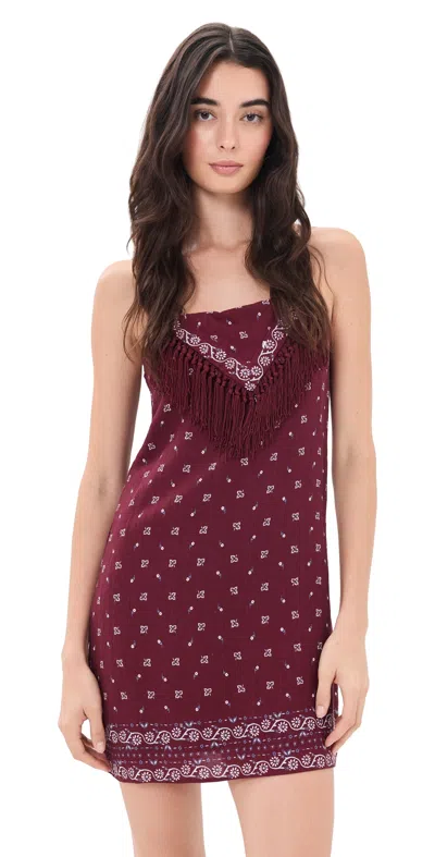 Saylor Anamarija Mini Dress Bordeaux