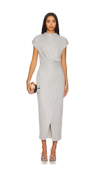 Saylor Kleid Astrid In Metallic Silver