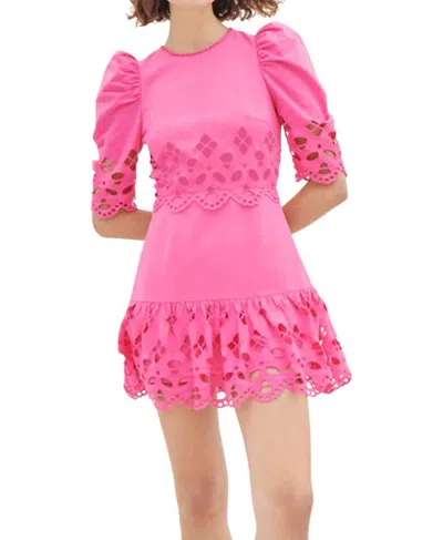 Saylor Auroette Dress In Bubblegum In Pink