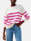 SAYLOR BECKIE SWEATER IN WHITE