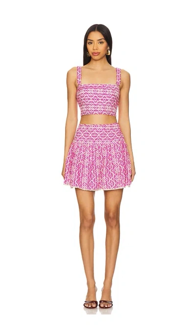 Saylor Bia Set In Violet Pink