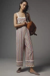 Saylor Brinlee Stripe Jumpsuit In Multi