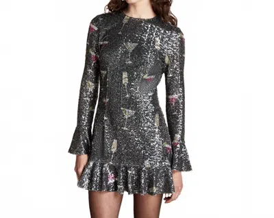 Saylor Brioni Mini Dress In Black