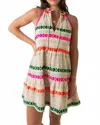 Saylor Calico Mini Dress In Multicolor In Multi