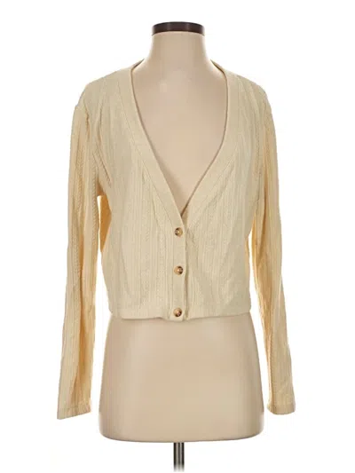 Pre-owned Saylor Cardigan Sweater In Ivory