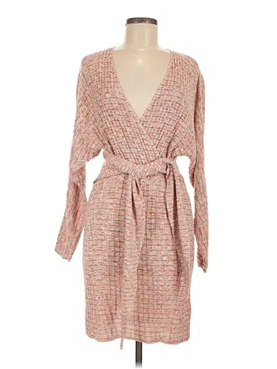 Pre-owned Saylor Cardigan Sweater In Pink