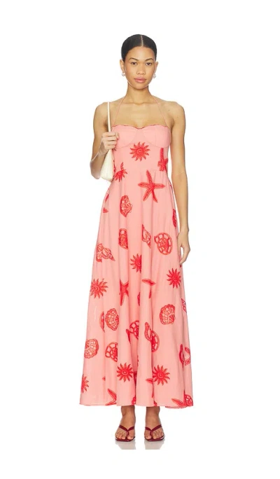 Saylor Cassia Dress In Pink