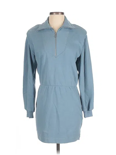 Pre-owned Saylor Casual Dress In Blue