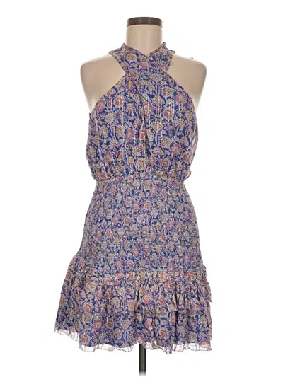 Pre-owned Saylor Casual Dress In Blue