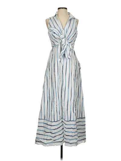 Pre-owned Saylor Casual Dress In Blue