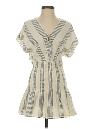 Pre-owned Saylor Casual Dress In Ivory
