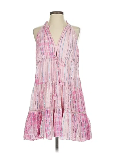 Pre-owned Saylor Casual Dress In Pink