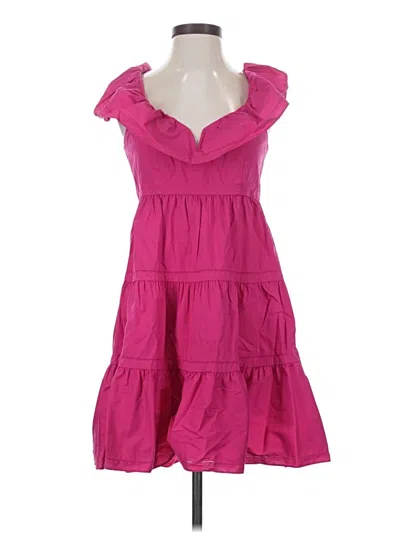 Pre-owned Saylor Casual Dress In Pink