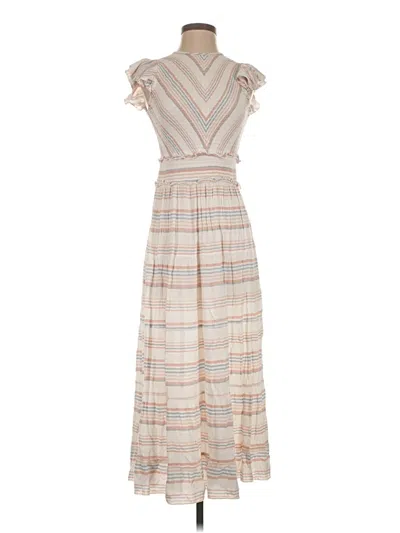 Pre-owned Saylor Casual Dress In Tan