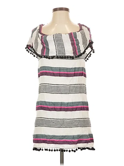 Pre-owned Saylor Casual Dress In White