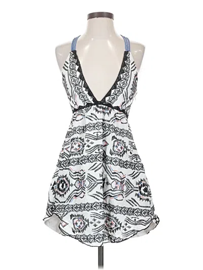 Pre-owned Saylor Casual Dress In White