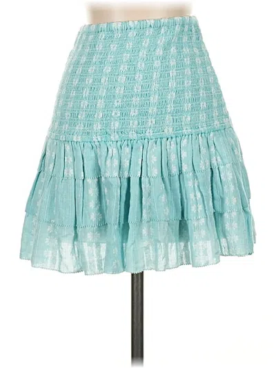 Pre-owned Saylor Casual Skirt In Blue