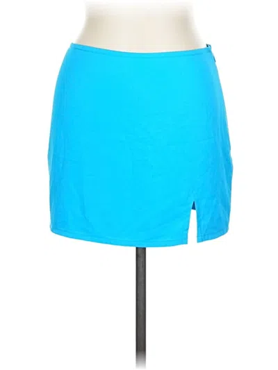 Pre-owned Saylor Casual Skirt In Blue