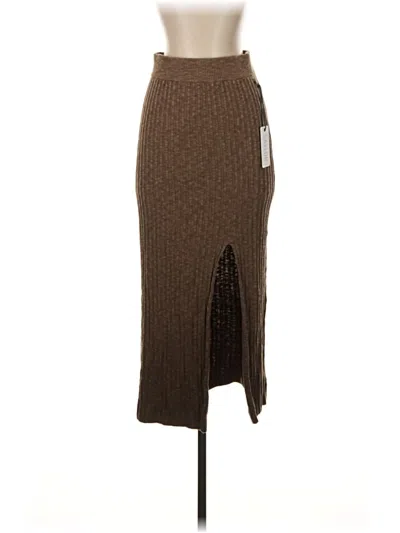 Saylor Casual Skirt In Brown