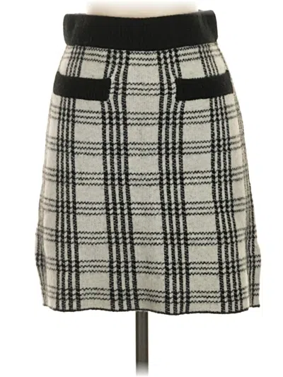 Pre-owned Saylor Casual Skirt In Gray