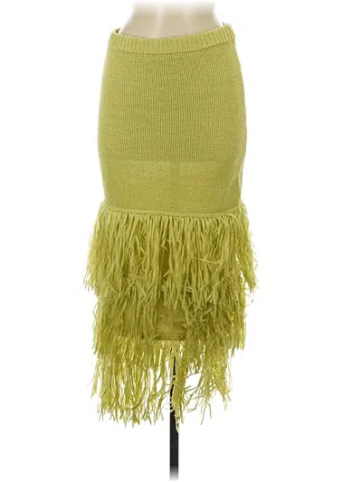 Pre-owned Saylor Casual Skirt In Green