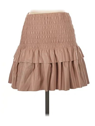 Pre-owned Saylor Casual Skirt In Tan