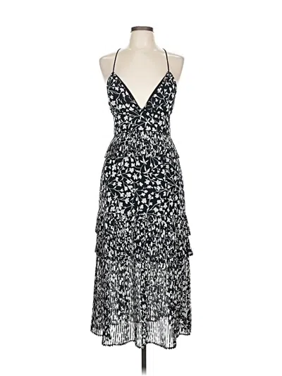 Pre-owned Saylor Cocktail Dress In Black