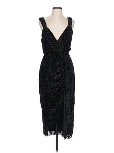Pre-owned Saylor Cocktail Dress In Black