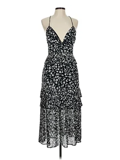 Pre-owned Saylor Cocktail Dress In Black
