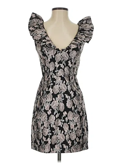 Pre-owned Saylor Cocktail Dress In Black