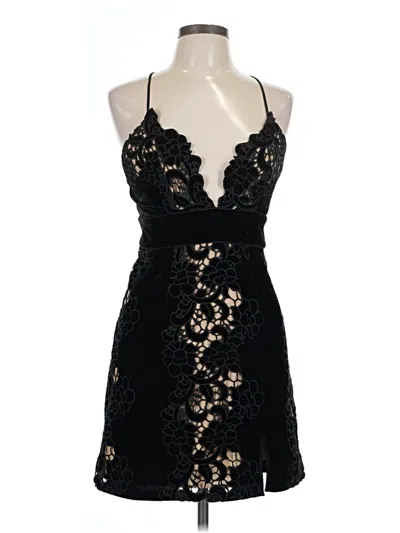Pre-owned Saylor Cocktail Dress In Black
