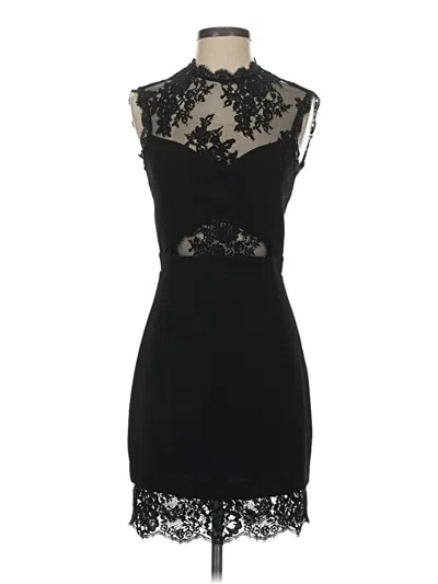 Pre-owned Saylor Cocktail Dress In Black