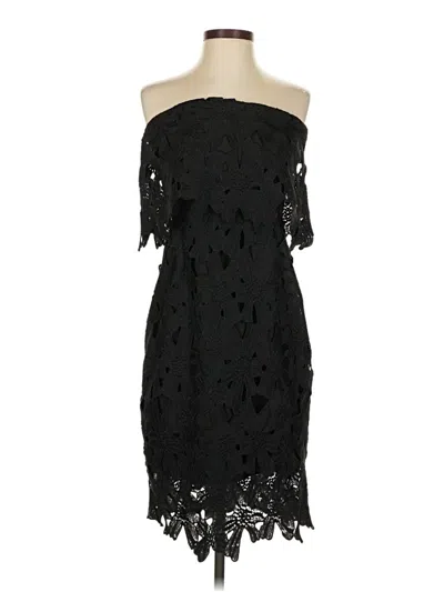 Pre-owned Saylor Cocktail Dress In Black