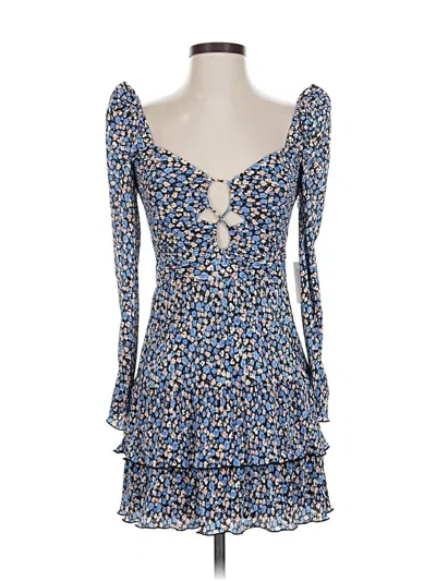 Saylor Cocktail Dress In Blue
