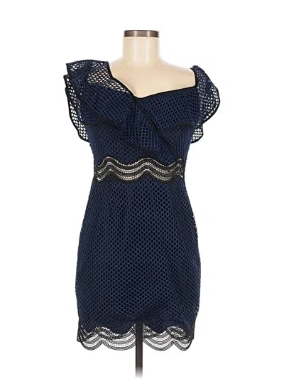 Pre-owned Saylor Cocktail Dress In Blue
