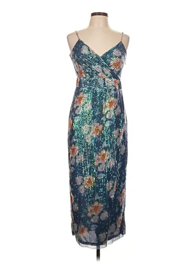 Pre-owned Saylor Cocktail Dress In Blue