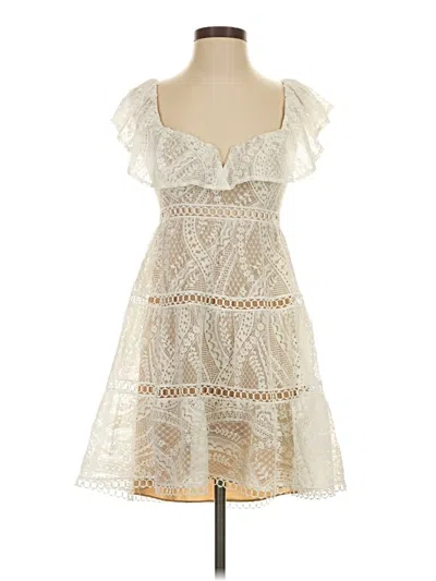 Pre-owned Saylor Cocktail Dress In Ivory