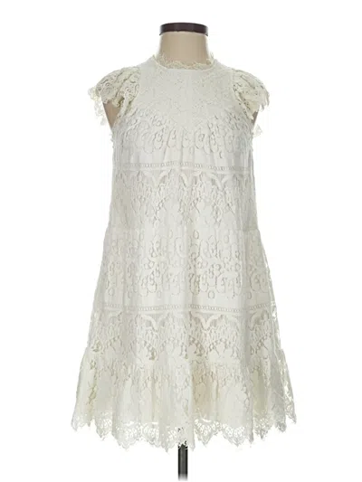 Pre-owned Saylor Cocktail Dress In Ivory
