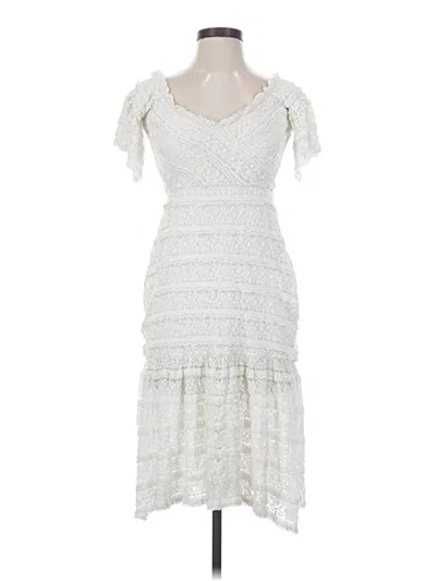 Pre-owned Saylor Cocktail Dress In Ivory