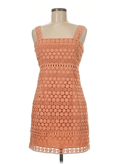 Pre-owned Saylor Cocktail Dress In Orange