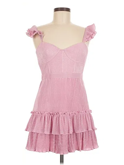 Pre-owned Saylor Cocktail Dress In Pink